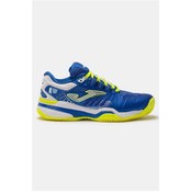 Resim Joma Slam Junior 2204 Royal Lemon Fluor Çocuk Tenis Ayakkabısı 