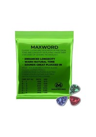 Resim Maxword Gt-classic Kaliteli Klasik Gitar Teli 1 Takım Set Pena Hediye 