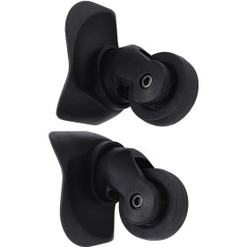 Resim Shineyee A23 Küçük Siyah Valiz Tekerlekleri - Çift Paketli, Sesiz, Dayanıklı Pp+pet Malzeme, Kolay Kurulum, Tekerlek Tamiri Ve Değişimi İçin 