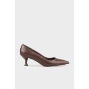 Resim Kahve Kadın Stiletto 