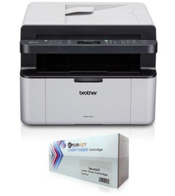 Resim Brother MFC-1911W Wi-Fi Faks + Fotokopi + Tarayıcı + Laser Yazıcı Tam Dolu Pluscopy Tonerli 
