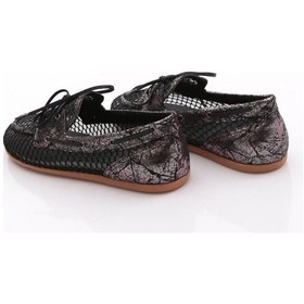 Resim Dgn B0048 Kadin Oxford Ayakkabi Siyah 