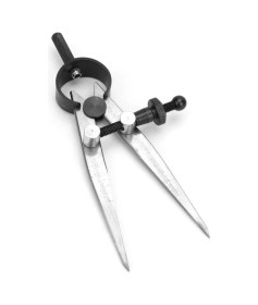 Resim Kosona 45 Çelik Yaya İçinçap Çizici, Yay Kilitlemeli, Çember/ Yay Çizimi, Mesafe Ölçümü, 150mm 