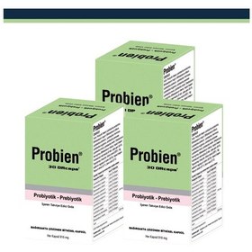 Resim Probien Probiyotik - Prebiyotik İçeren Takviye Edici Gıda Kapsül 3X 