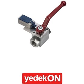 Resim Hidrolik 2 Yollu Emniyet Şalterli Küresel Vanalar - Viton - 