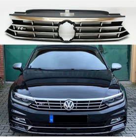 Resim Volkswagen Passat B8 Rline Ön Panjur Izgara 