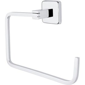 Resim Tema Kare Plus Yuvarlak Havluluk 71748 Krom 