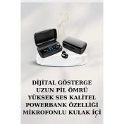 Resim Techno Stock Dijital Göstergeli Bluetooth Kulaklık Kablosuz Tws Stereo Bluetooth 5.0 