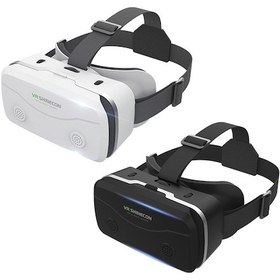 Resim Vrshınecon G15 Kask Sanal Gerçeklik Vr Gözlük Hepsi Bir Arada Oyun Telefonu 3d Gözlük Siyah 