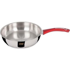 Resim Fms 10016krm İdeal Çelik Yağ Tava 26 Cm Kırmızı 