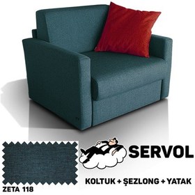 Resim Servol Tekli Yataklı Koltuk - Zeta 118 