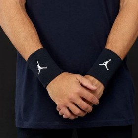 Resim Nike Jordan Jumpman Wristbands 2 Pk Unisex Siyah Bileklik 