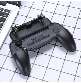 Resim Siyah-w11 + Pugb Mobil Oyun Denetleyicisi Yangın Pubg Mobil Joystick Gamepad Ios Android Cep Telefonu İçi 