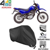Resim Yamaha Xt 600 E Motosiklet Brandası ( Kilit Uyumlu - Siyah 