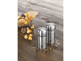 Resim Zwilling Spices Tuz Ve Karabiber Değirmeni Metalik Gri Paslanmaz Çelik 11 Cm 