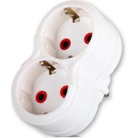 Resim Papatya Model Topraklı Golyat Grup Fiş-Priz 101-02P- 2li 1410 