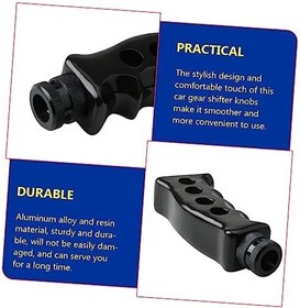 Resim Vaguelly Araç Vites Topuzu 13cm Alüminyum Alaşımlı Sap Şekli Araba Şanzıman Kolu Topuzu Seti 