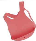 Resim Oioi Silikon Mama Önlüğü Bordo 