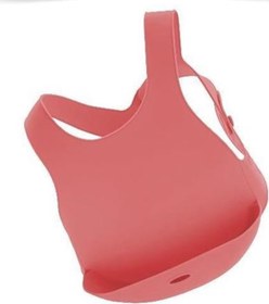 Resim Oioi Silikon Mama Önlüğü Bordo 