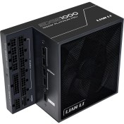 Resim Mena Rise Li Edge 1000 Siyah 1000W 80+ Platinum Atx Power 