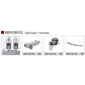 Resim Albatur 60 Kg Raylı Pano Mekanizması (Erkek) (ALB-M09 0180 012) (BU ÜRÜN 1 ADET FİYATIDIR. KUTU İÇERİĞİ 2 ADETTİR. FİYATLANDIRMA X2 ŞEKLİNDE YAPILACAKTIR.) 