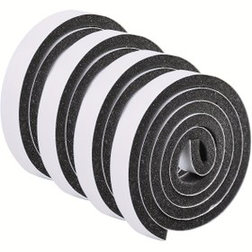 Resim 4 Rulo Poliüretan Köpük Hava Sıyırma, Ses Geçirmez Sünger Kapı ve Pencere Conta Şeridi, Alüminyum Pencere Rüzgar Geçirmez Şeritler, Plastik Çelik Pencere Bandı, Çarpışma Önleyici Rüzgar Durdurucular 