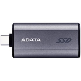 Resim A-Data SC750 1000G-CCBK 1 TB USB 3.2 1050-1000MB/s Taşınabilir SSD Disk 