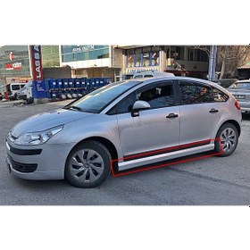 Resim Citroen C4 Yan Marşpiyel Takımı -- Geniş Model 