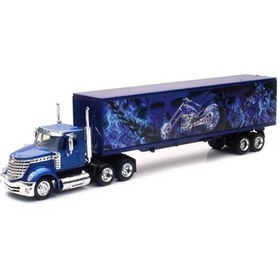 Resim NW NessiWorld NessiWorld 1:43 Long Haul Lonestar Taşıyıcı Tır 