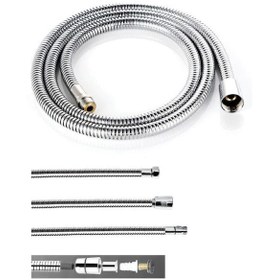 Resim Spiralli Eviye Batarya Berber Hortumu 150 Cm 