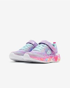 Resim Skechers Eternal Heart Lıghts Büyük Kız Çocuk Mor Işıklı Spor Ayakkabı 302696l Lvmt Mor 