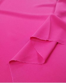 Resim Şeker Pembe Krep Şifon Kumaş İnce Hafif Dökümlü 150x250cm-11782 
