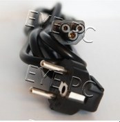 Resim Laptop Leptop 3 Lü Yonca Elektrik Kablosu -Power Kablo 
