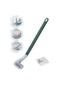 Resim 3b Trend Ergonomik Tasarımlı Silikon Banyo Tuvalet Klozet Temizleme Fırçası Askılı Siyah 