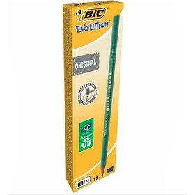 Resim Bic Kurşun Kalem Eco Evolution 650 Hb Köşeli 12 Adet 880311 