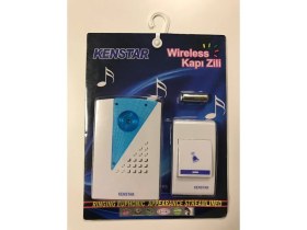 Resim Uzaktan Kumandalı Kablosuz Wıreless Kapı Zili 