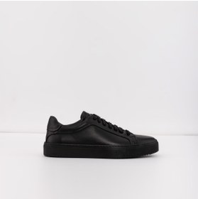Resim Aldo Cobı-tr-hakiki Deri Siyah Bağcıklı Erkek Sneaker 
