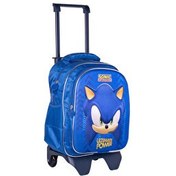 Resim Sonic Çekçekli Okul Çantası 2544 