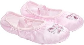 Resim Dans Için Yoga Ayakkabıları Sivri Ayakkabı Terlik Bale Daireler Bale Terlikleri Jimnastik Yoga Ayakkabıları Tek Bale Ayakkabıları Lirik Ayakkabı Bale Ayakları Kız Çocuk Kurdele 