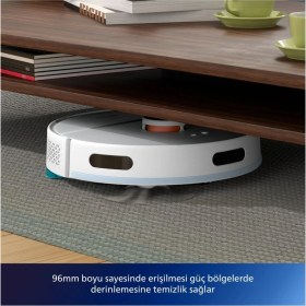 Resim Philips Homerun 2000 Serisi XU2000 2.000 Pa Emiş Gücü Islak ve Kuru Temizlik Kompakt Tasarım Robot Süpürge 