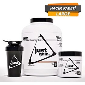 Resim Just Nutrition Just Nutrition Hacim Paketi - Large (Gainer - Creatine - 1 Hediye) 