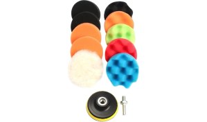 Resim 11 Adet 3 '' Sünger Yün Parlatma Ağda Matkap Adaptörü (Yurt Dışından) 