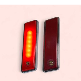 Resim Smart Garage Etiketçilere Cadillac Gazetelik , Direk Lambası 2li Kırmızı 