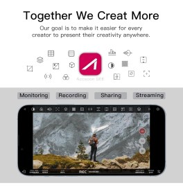 Resim Accsoon Seemo HDMI USB C Video Yakalama Adaptörü, iPhone iPad Için, 1080P 60FPS Video Gerçek Zamanlı 