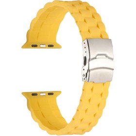 Resim Apple Watch 38mm KRD-72 Silikon Kordon - Lacivert 