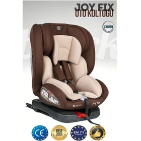 Resim Joy Fix 0-36 Kg 360° Dönebilen Isofix'li Oto Koltuğu Bej 