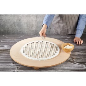 Resim Berina Home Vip Ahmet Xl Yuvarlak Mantı Kalıbı – En Büyük Boy, Tek Seferde 199 Adet Mantı Açma Kalıbı, Pratik Hamur Kesme Aparatı 