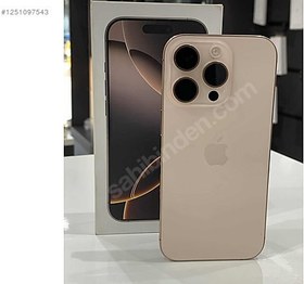 Resim Apple iPhone 16 Pro İkinci El YD | 256 GB | Çöl Titanyum 