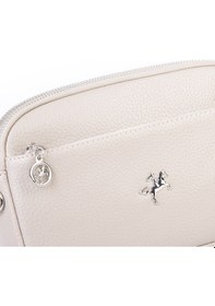 Resim Nas Bag Kadın Günlük Sade Şık Çok Gözlü Çapraz Çanta 23x14 Cm Kum Lopez 