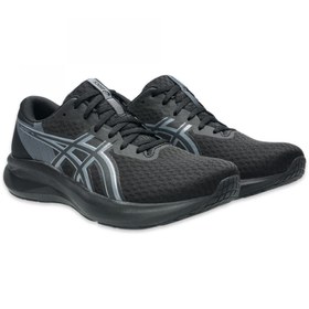 Resim Asics 1011C050 Patriot 14 Koşu Siyah-Mavi Erkek Spor Ayakkabı 